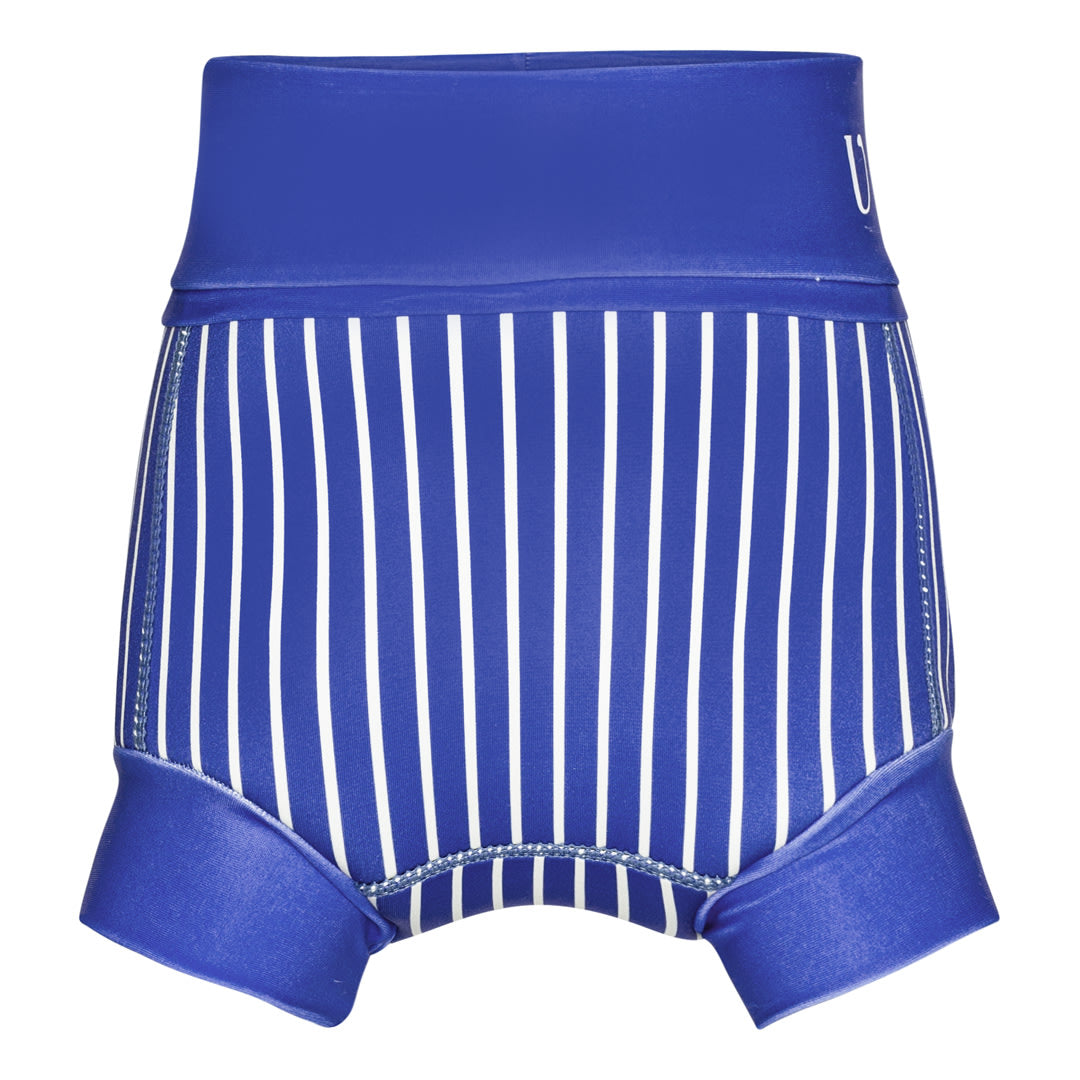 Blebadebukser Neopren - Azure - Striped