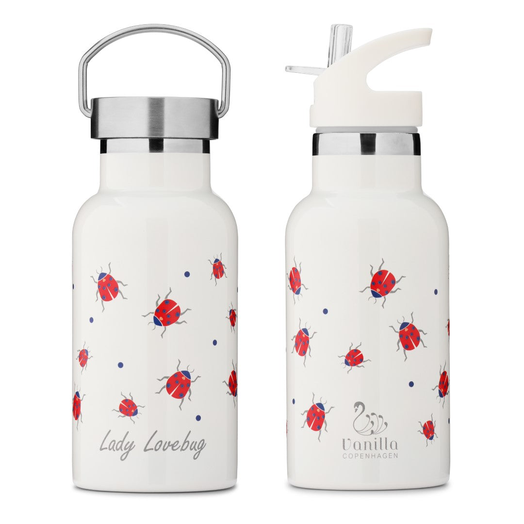 Termoflaske rustfrit stål - 350ml - Lady Lovebug